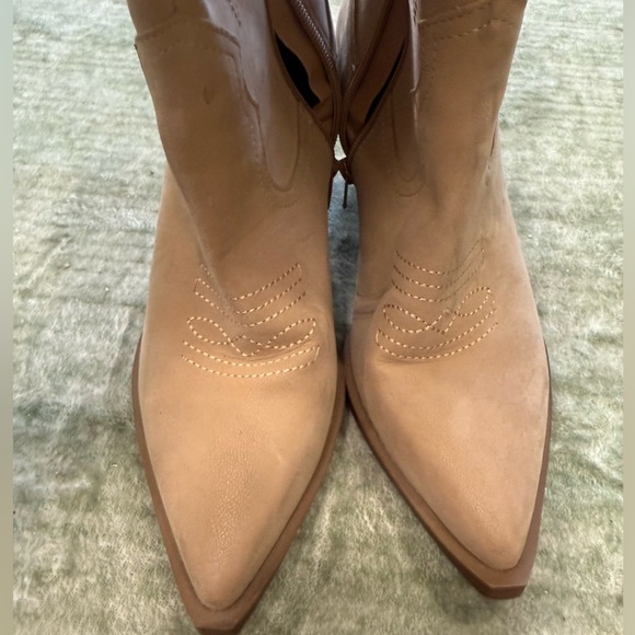 MIA Beige Natural Tex Western Boots - Picture 7 of 13